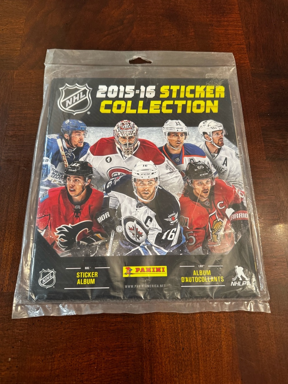 2015-16 Panini NHL Sticker Collection Album New Sealed